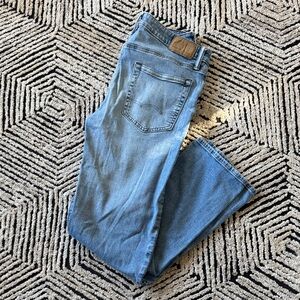 American Eagle Outfitters Light Blue Straight Leg Jeans